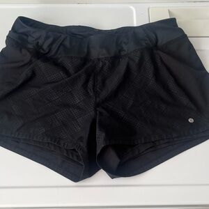 Luxe Black Athletic Shorts for Women